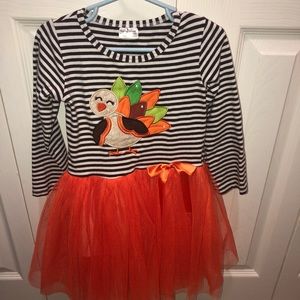 Thanksgiving dress girls size 5